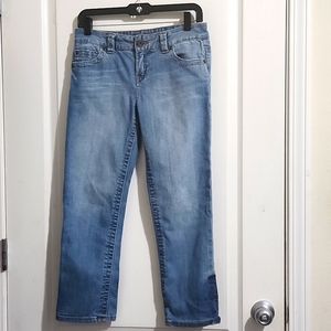 Calvin Klein Denim Jean Capri Pants Womens Sz 4